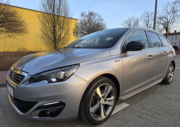 Peugeot 308 cena 44900 przebieg: 174282, rok produkcji 2016 z Płock małe 781